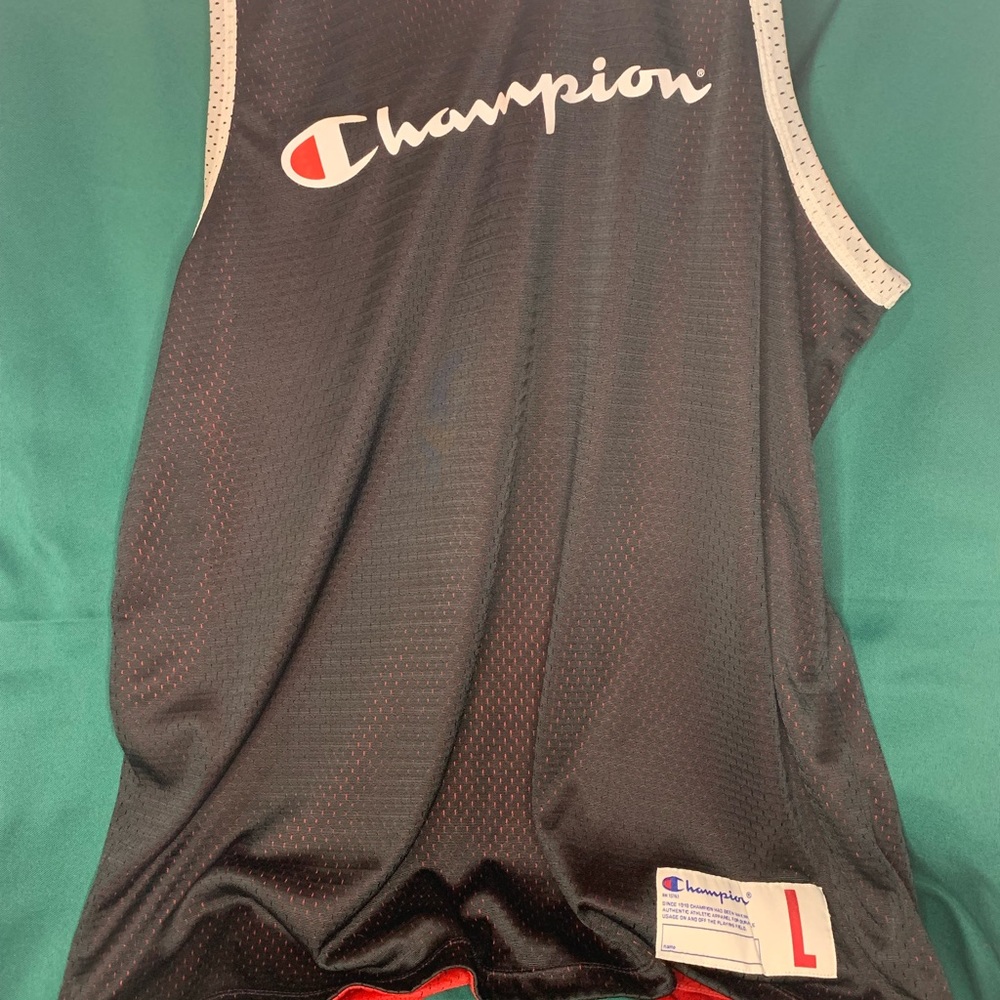Champion size large jersey tank top